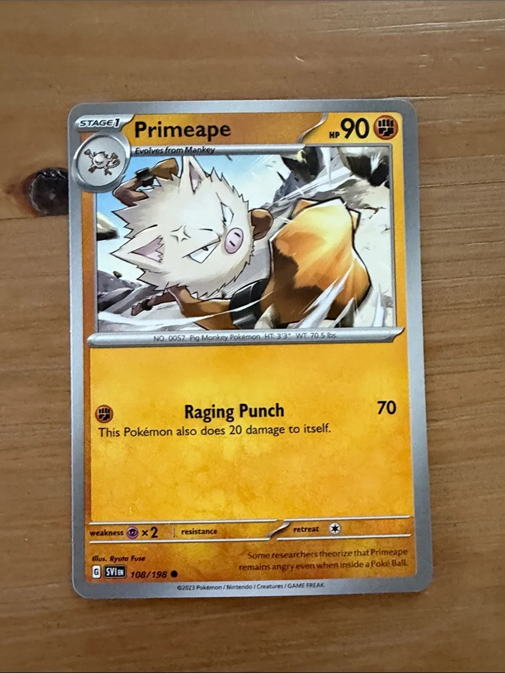 Mankey & Primeape Lot | Fusion Strike, Scarlet and Violet & Pokémon 151 | ✨5/$25